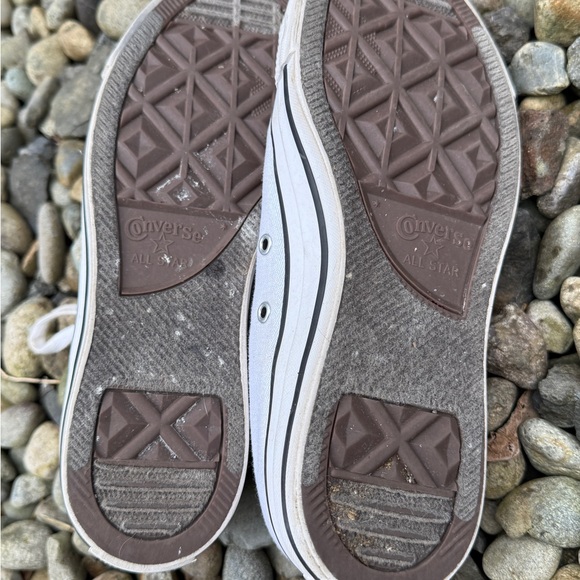 ✨Sparkly White Converses (See photos) ✨ 

So cute - Picture 11 of 12